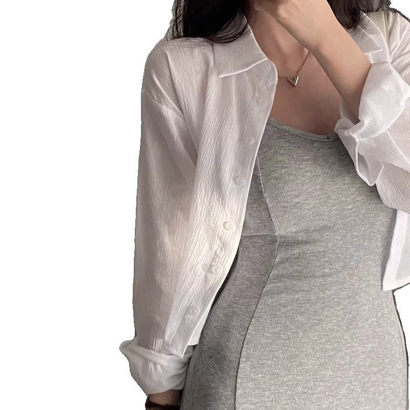 chiffon short cardigan thin women's cover summer